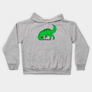 Train like a T-Rex by WOOF SHIRT Kids Hoodie